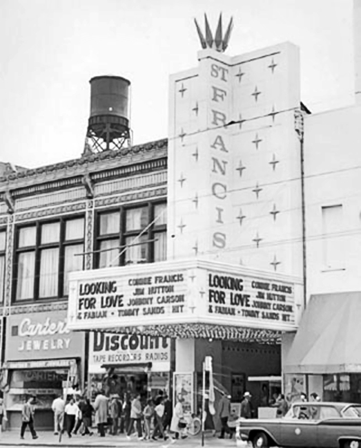 St. Francis marquee_1964